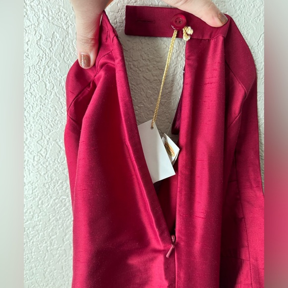Talbots Pure Silk Red Pants Size 16 NWT - Picture 11 of 11